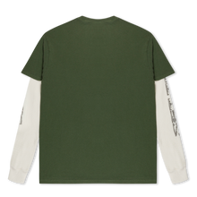 Load image into Gallery viewer, DISTRESSED WAR LAYERED LONGSLEEVE
