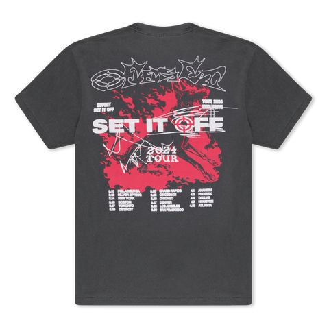 SET IT OFF TOUR TARGET TEE
