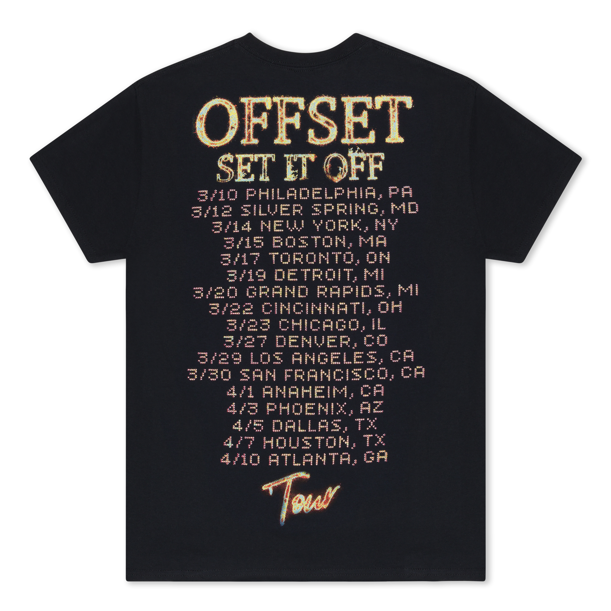 OFFSET SET IT OFF TOUR TARGET TEE (L) OFFSET SET IT OFF TOUR TARGET TEE (L)