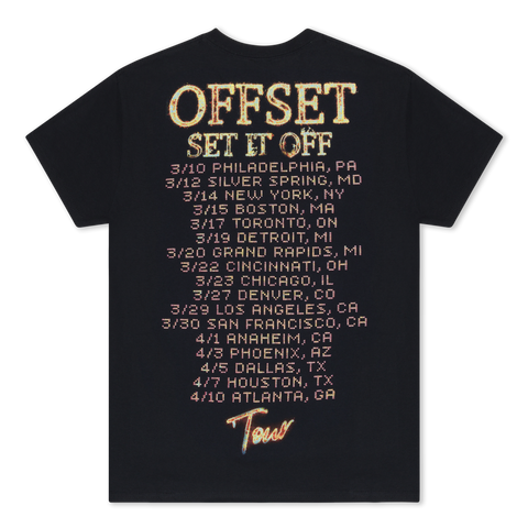 SET IT OFF TOUR TEE